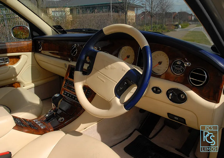 Bentley Arnage chrome matrix grille and flying B badge
