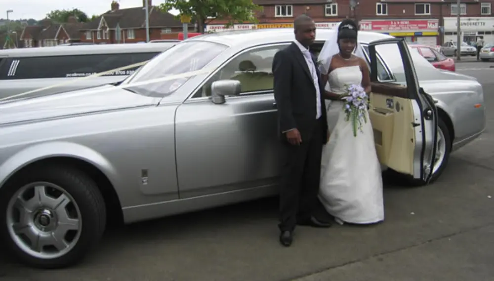 African wedding cars