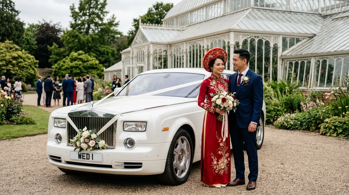 Vietnamese wedding cars