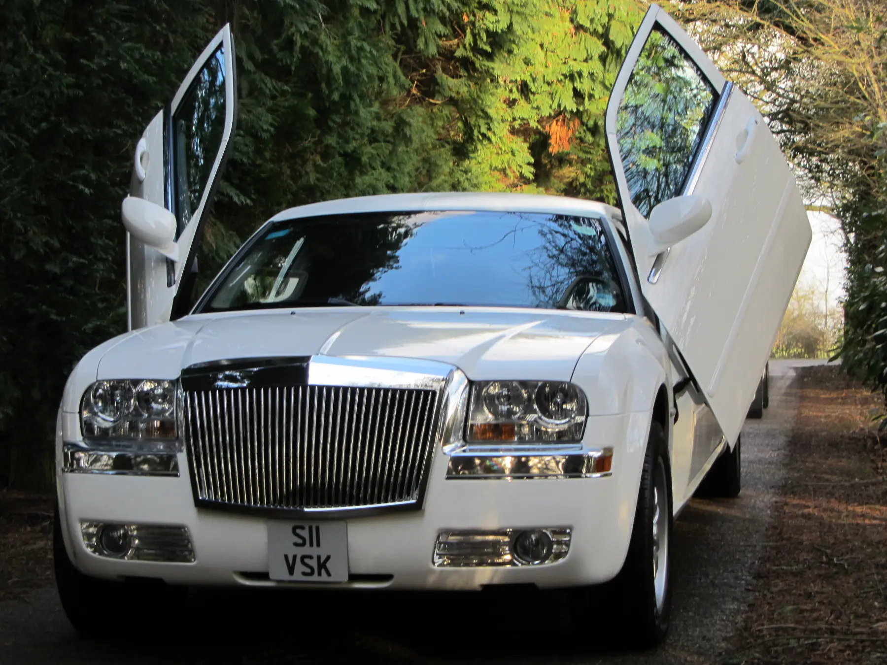 Chrysler Limousine wedding car photograph 8