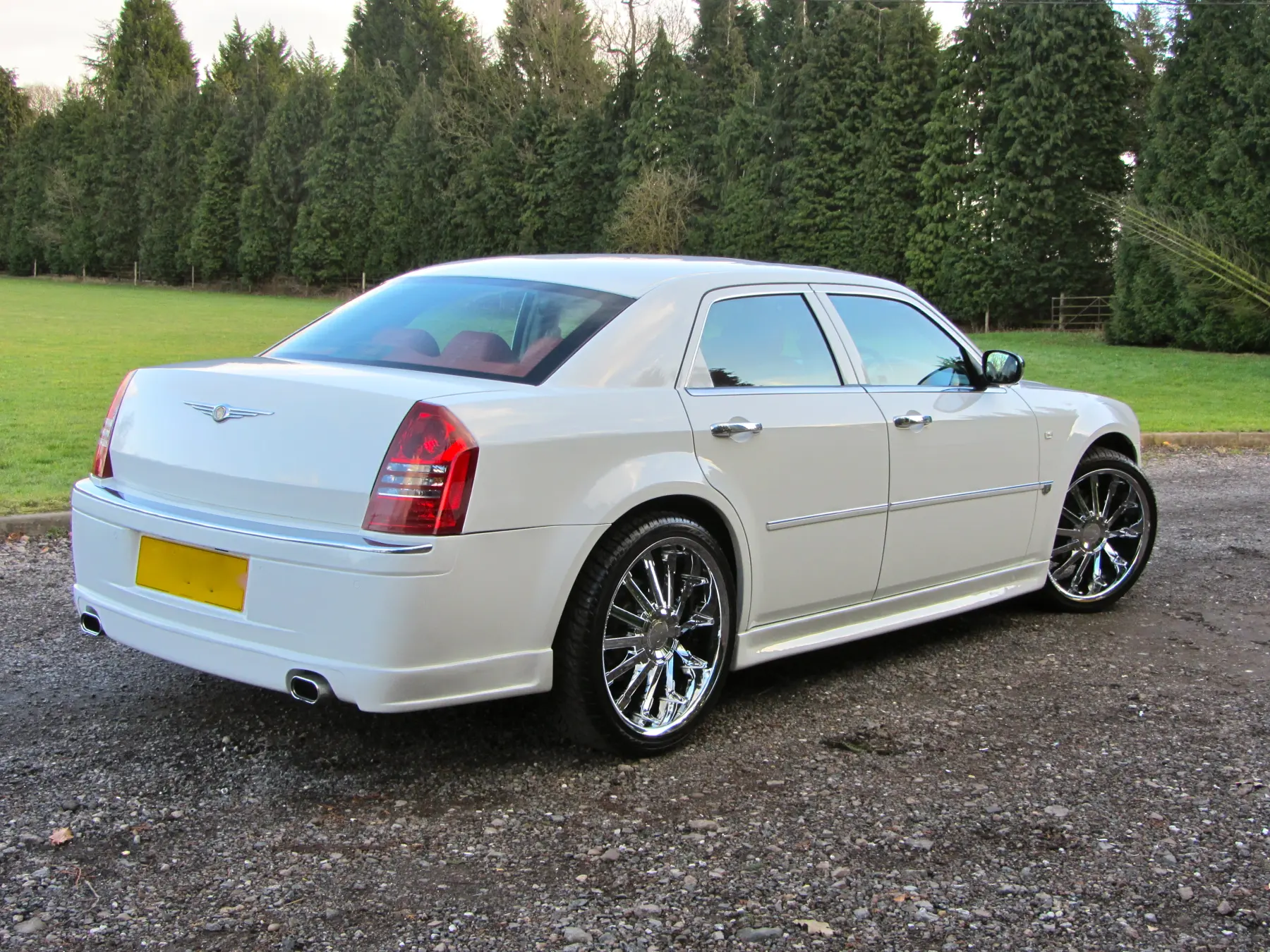 Chrysler Limousine wedding car photograph 12
