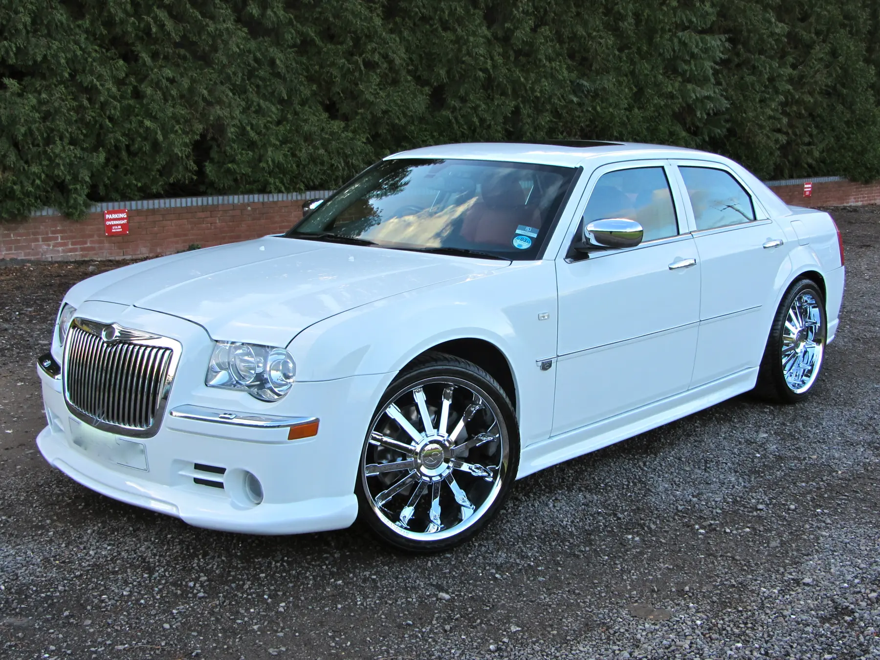Chrysler Limousine wedding car photograph 14