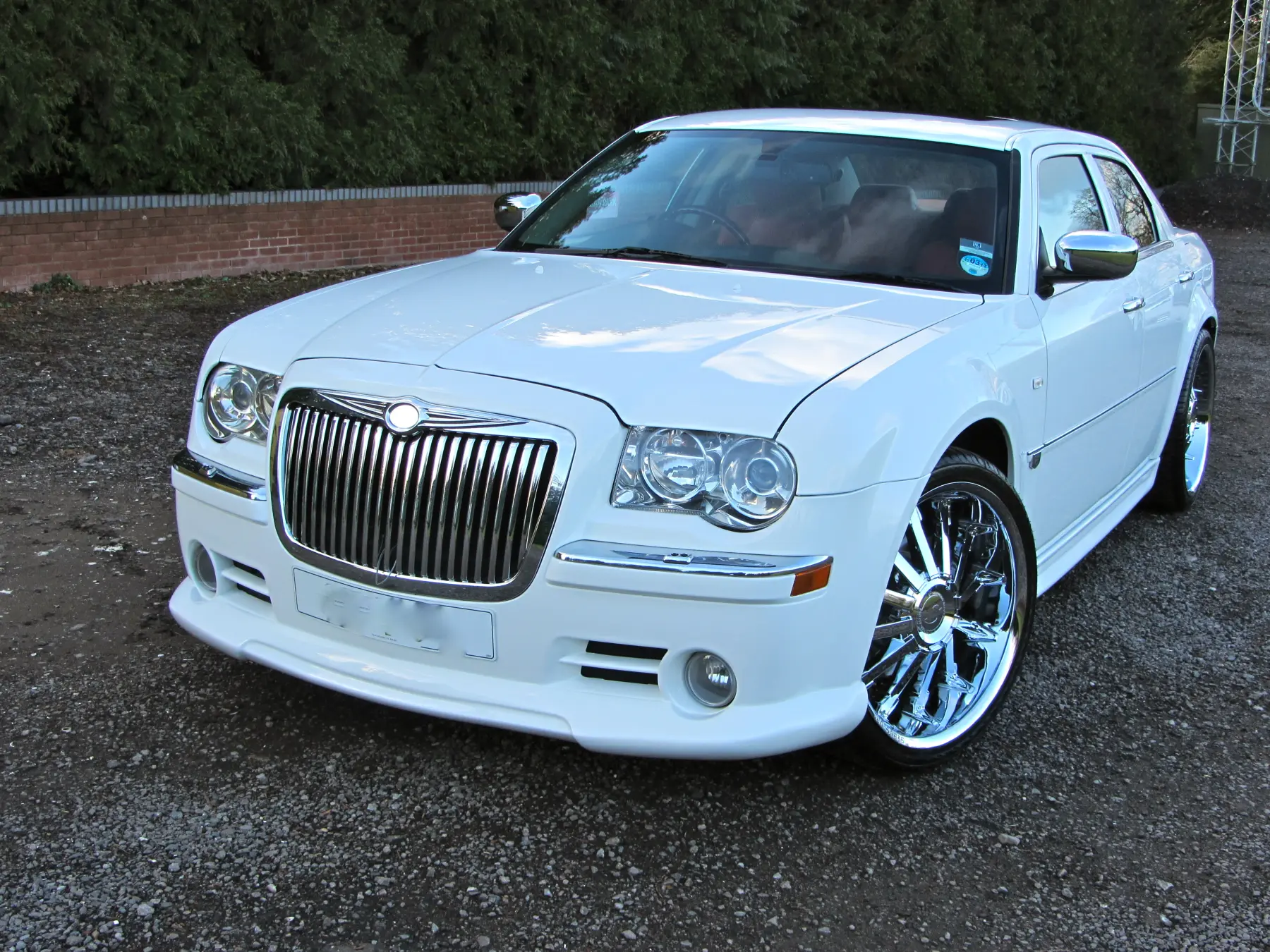 Chrysler Limousine wedding car photograph 15
